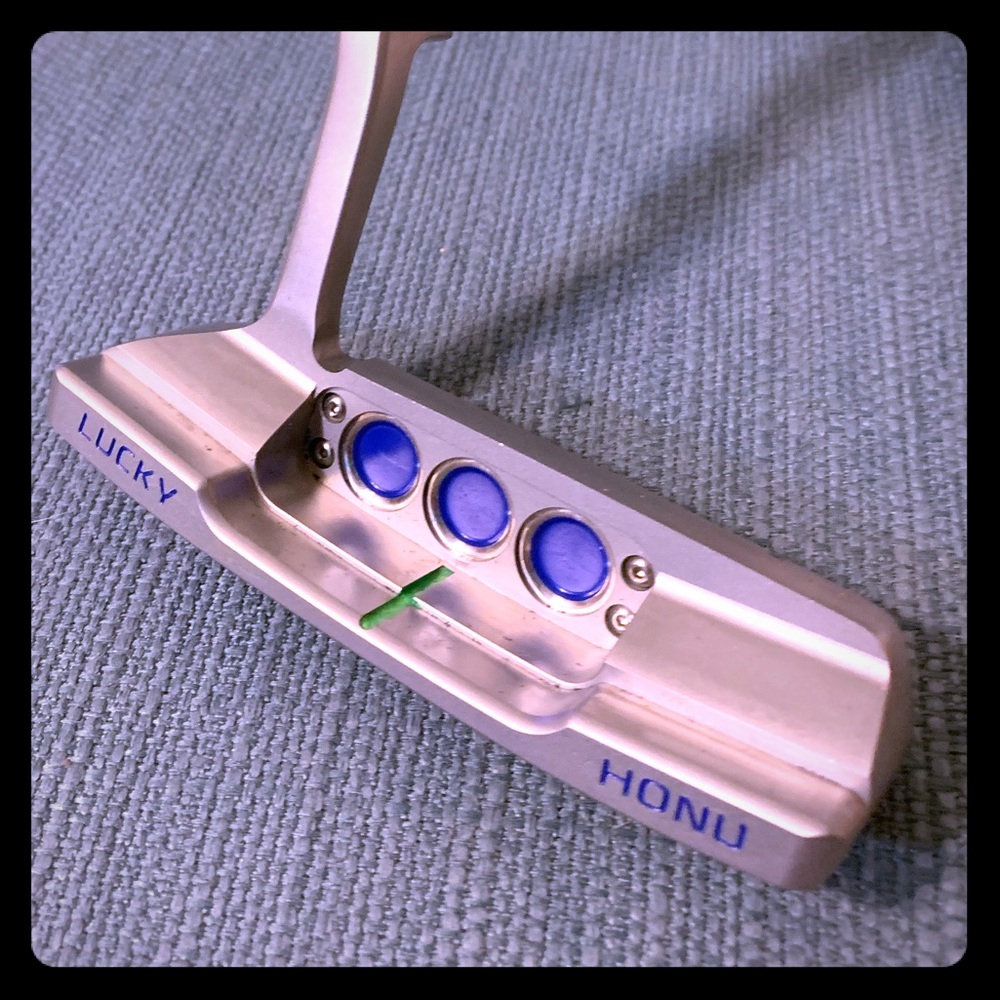 Scotty Custom Newport Two. Lucky Honu Putter.